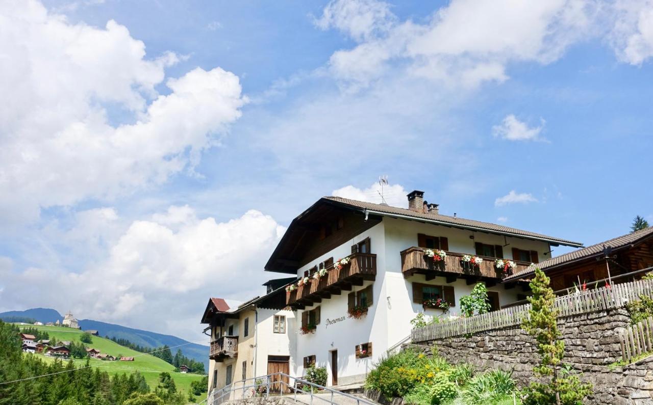 Ferienwohnung Ciasa Preroman App. Vista Castello Sankt Martin in Thurn Exterior foto